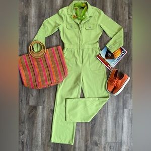 🌟Live Show! Stunning Green Denim Jumpsuit. I styled it for you!